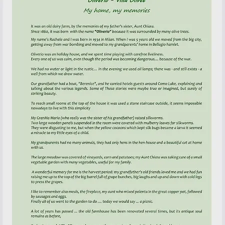 Tatil Evi Olivee Bellagio